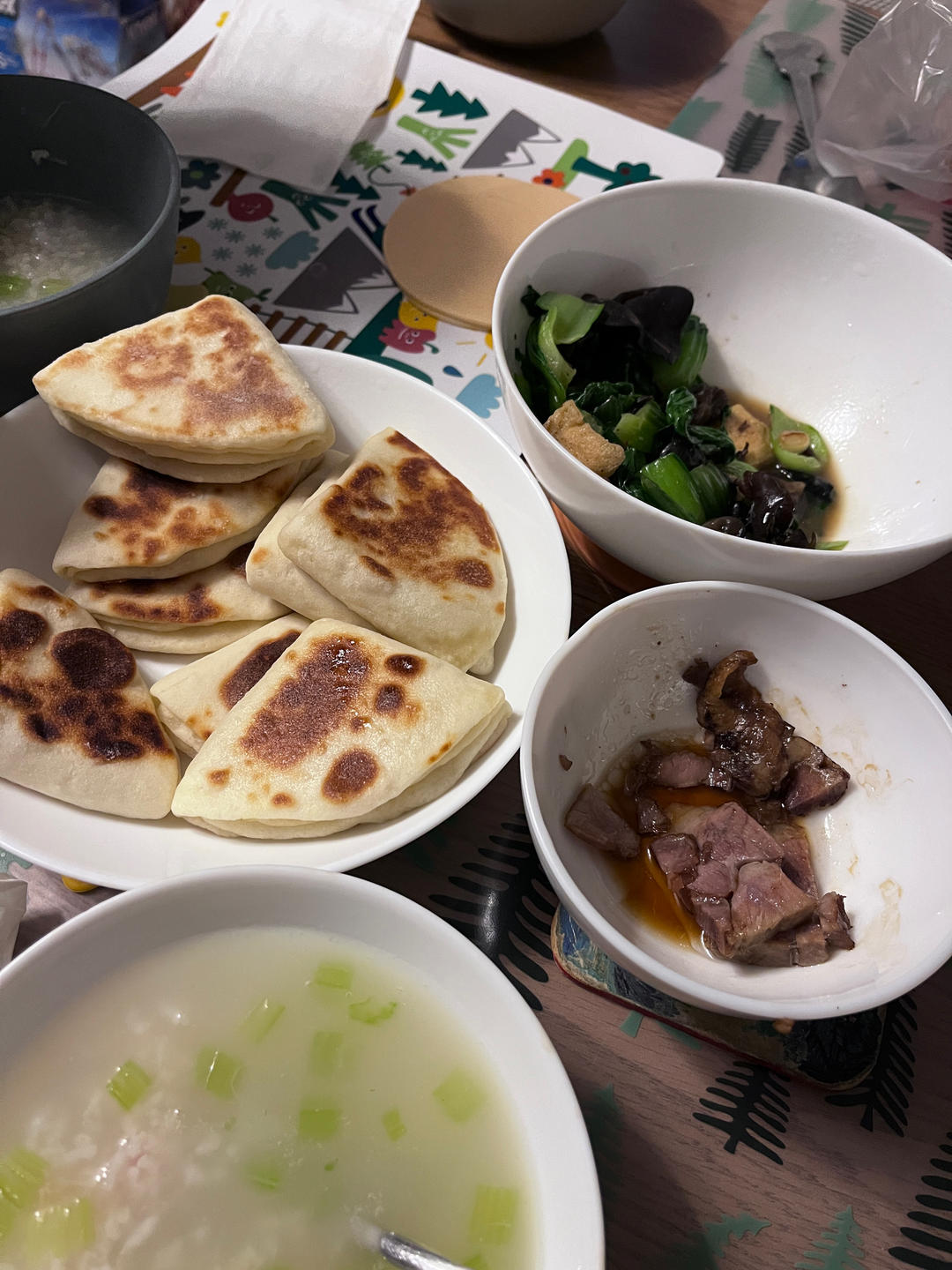 青菜油豆腐