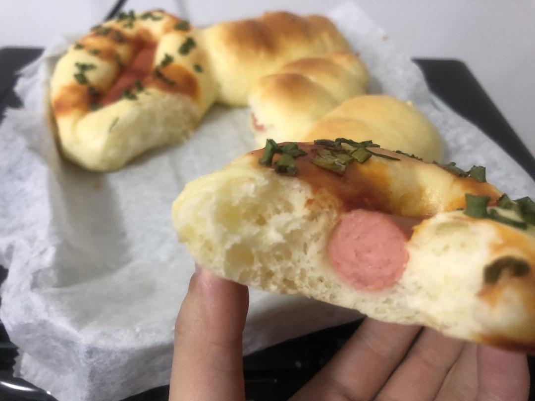 肠仔包(基本汤种面团）