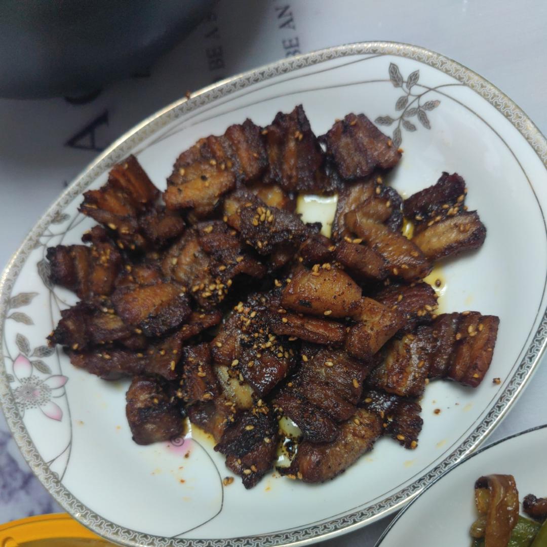 香煎五花肉