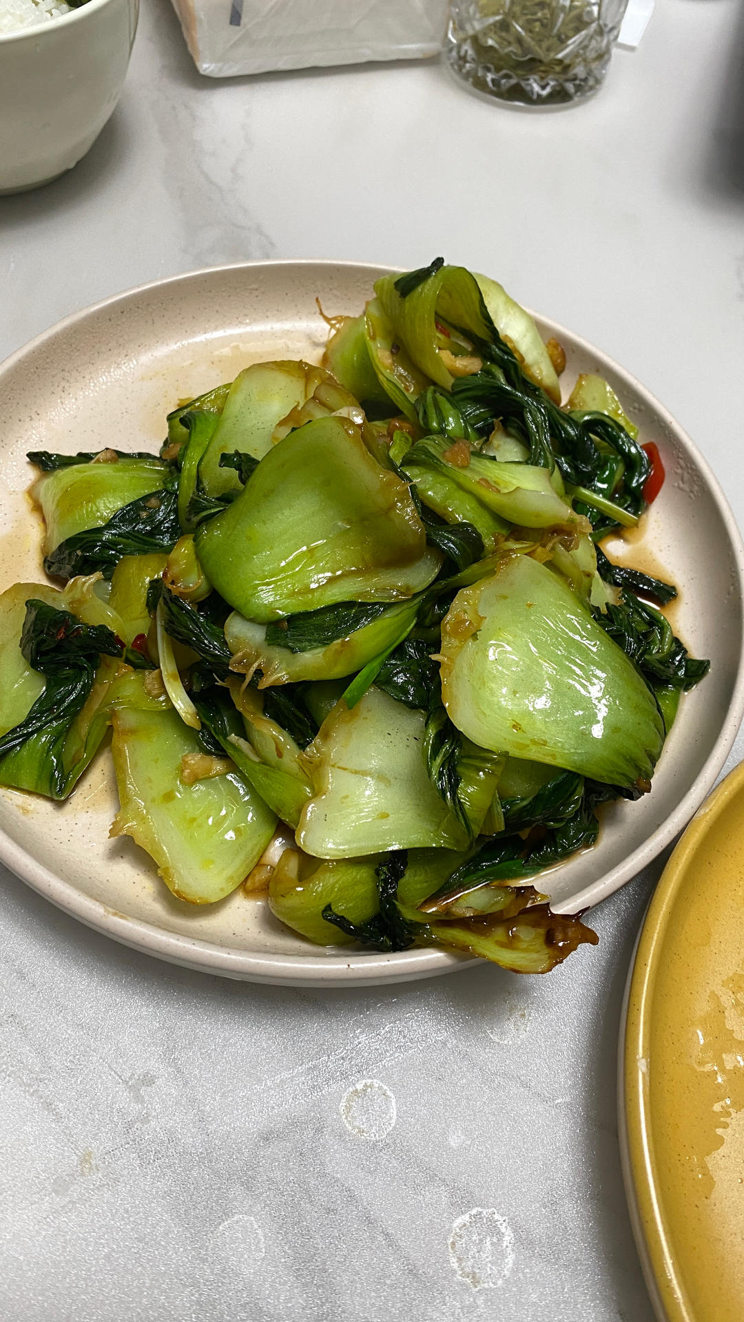 清炒小白菜 简单好吃