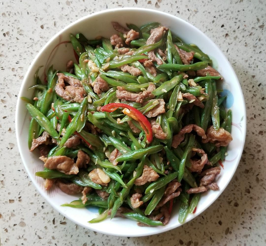 四季豆炒肉