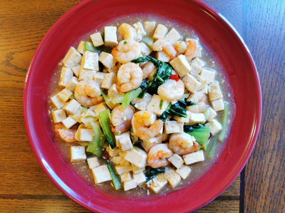 虾仁豆腐