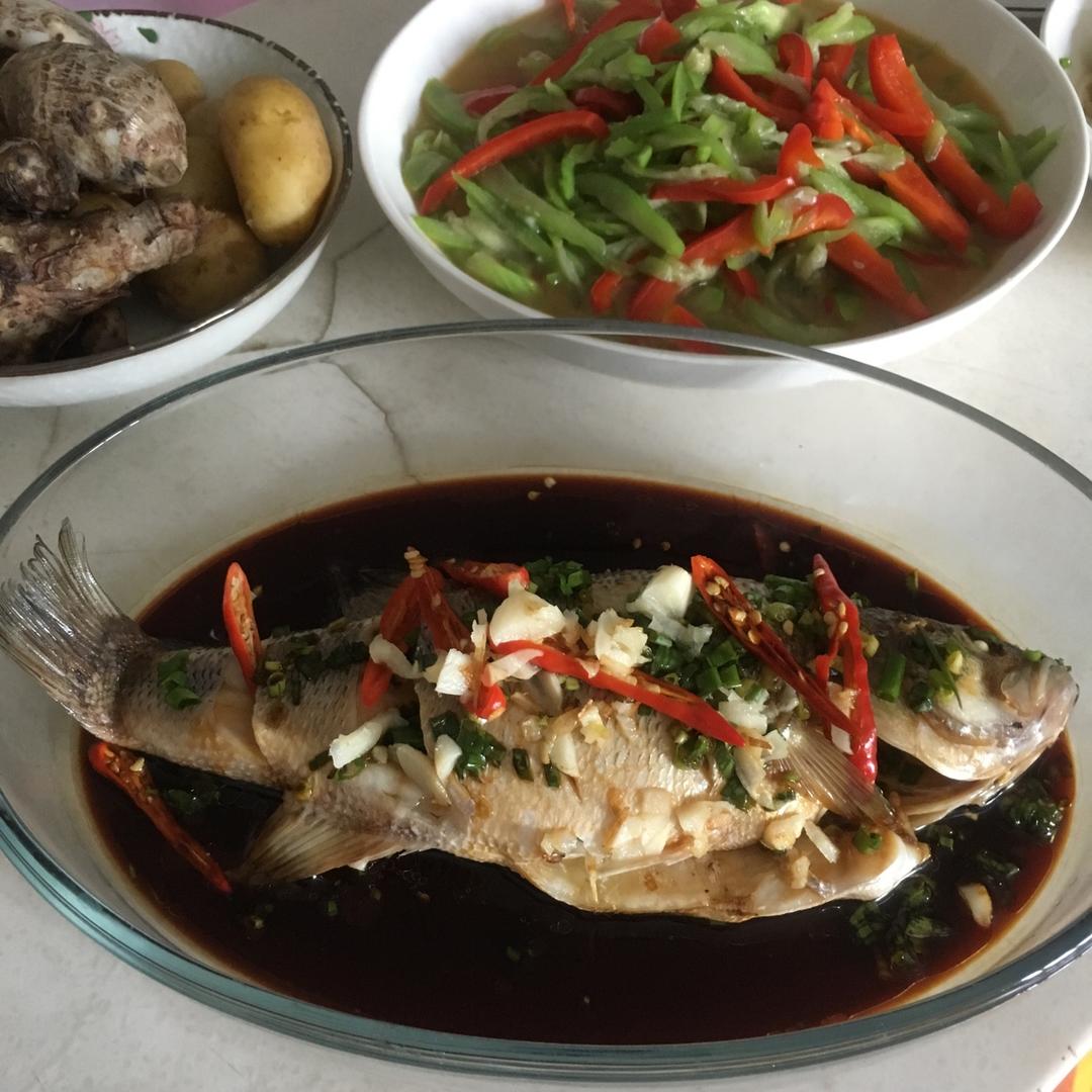 新手零失败的清蒸鲈鱼