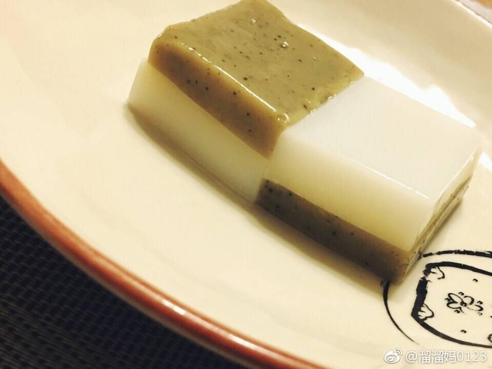 去暑抹茶绿豆羊羹！