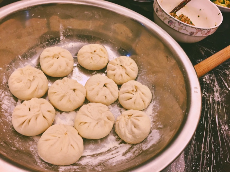 家庭手工肉馅大包子