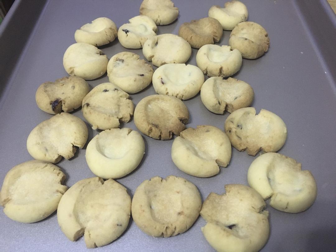 放三天还是酥掉渣的玛格丽特小饼干（蔓越莓版）——SURE 蒸汽小烤箱