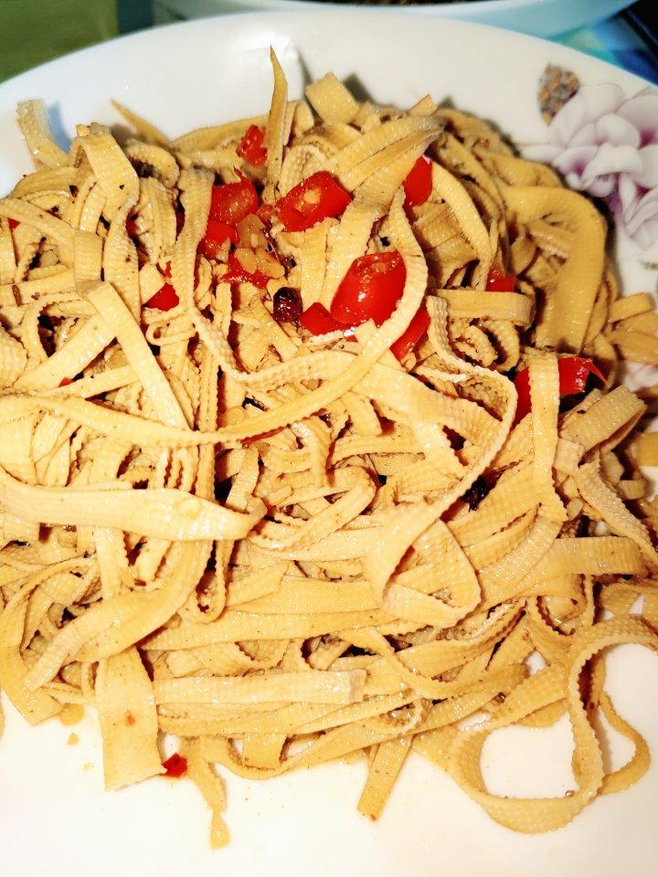 凉拌豆腐丝