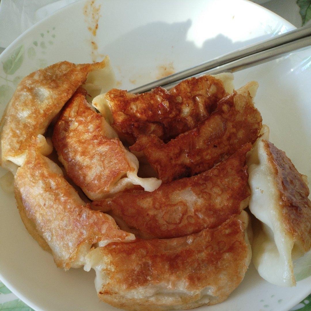 水煎速冻饺子 记录