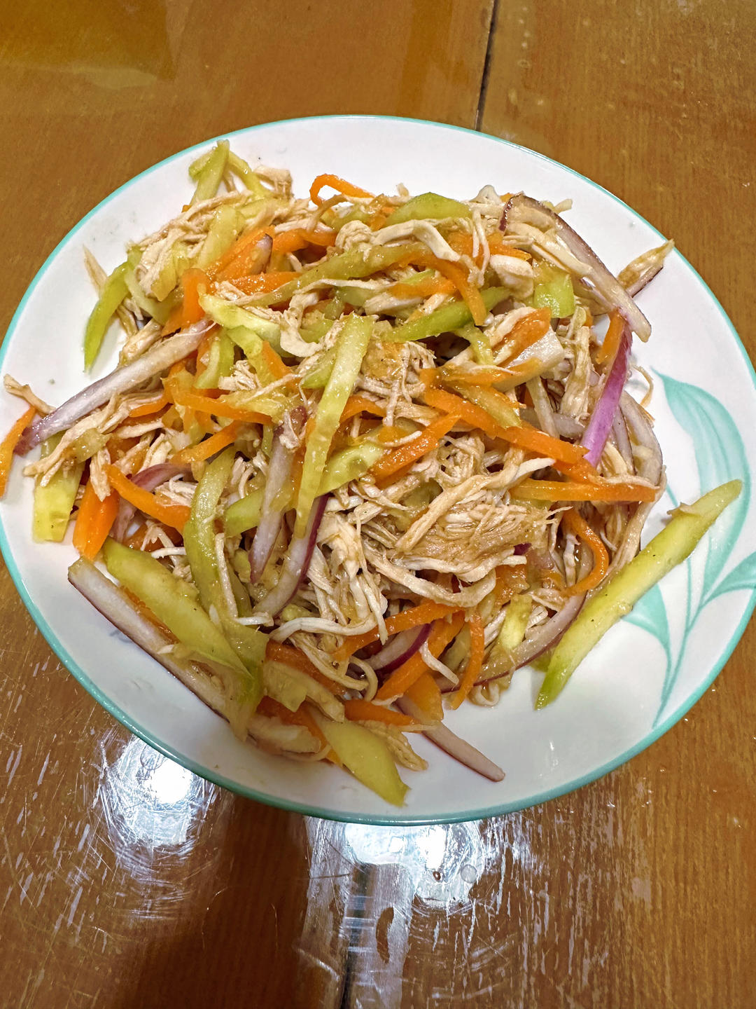 鸡胸肉这样做巨好吃❗️凉拌鸡丝😋低脂高蛋白