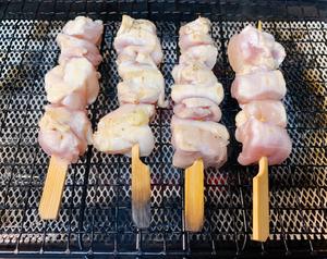 日式烧鸟焼き鳥（混搭日式烧鸟串烤鸡肉串）非照烧鸡肉串的做法 步骤17