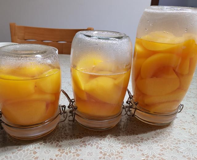 自制黄桃罐头的做法