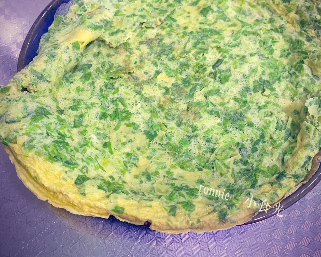 163 芹菜鸡蛋饼的做法