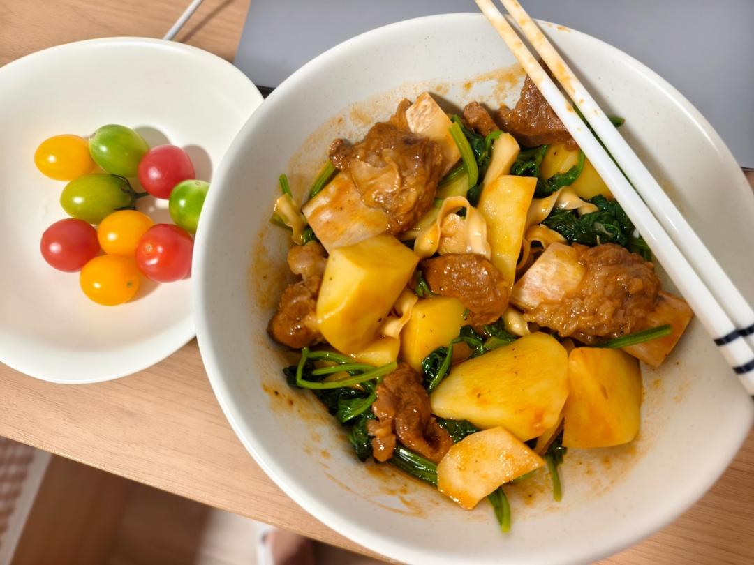 土豆炖牛肉