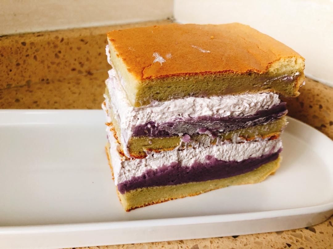 仿台湾不二家的真芋头蛋糕（Taro cake）