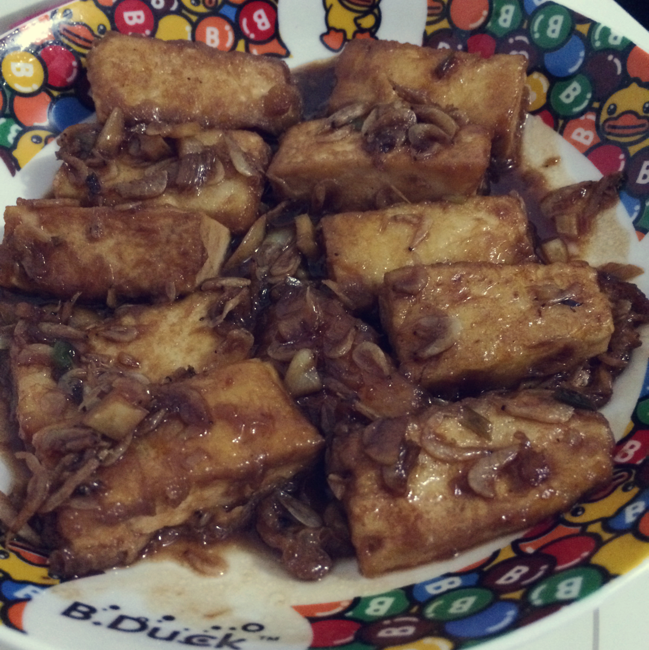 虾皮锅塌豆腐 （鲁菜）