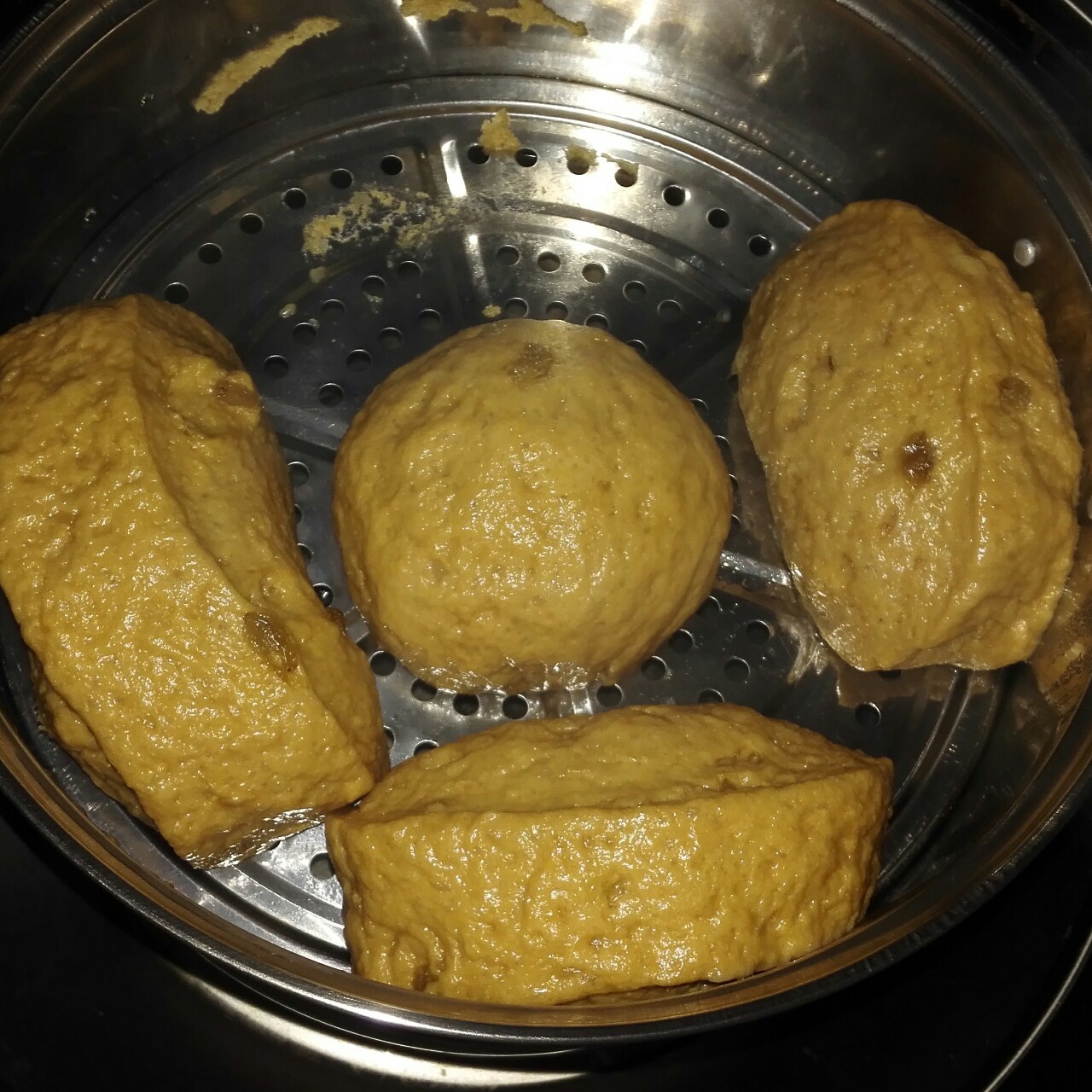 奶香红糖馒头