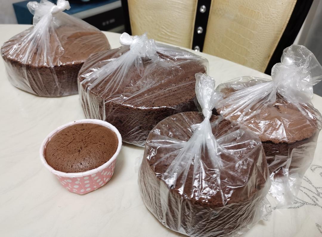 《Tinrry+》戚风蛋糕（6寸配方）（基础、超详细教程）
