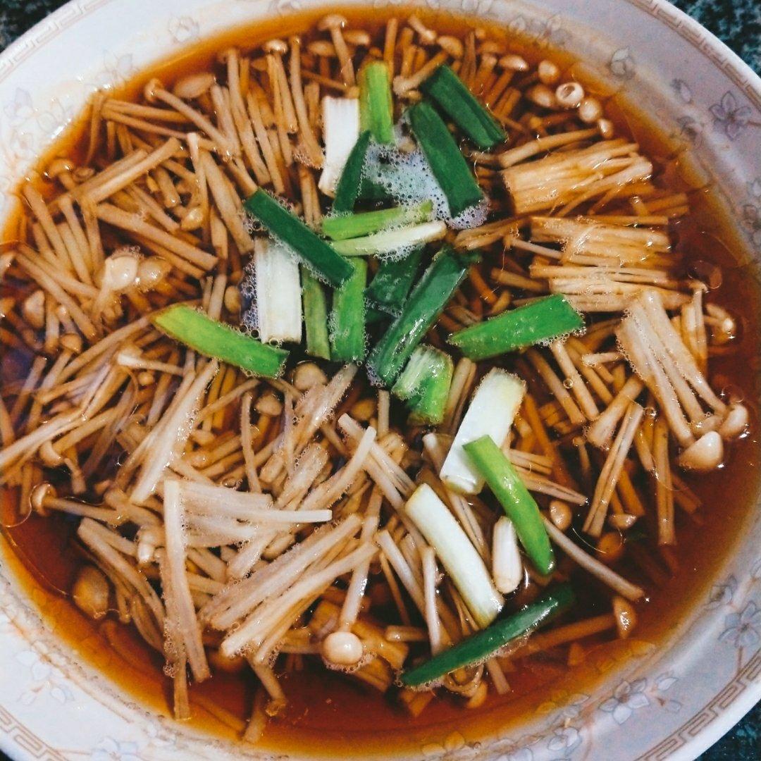 油泼金针菇