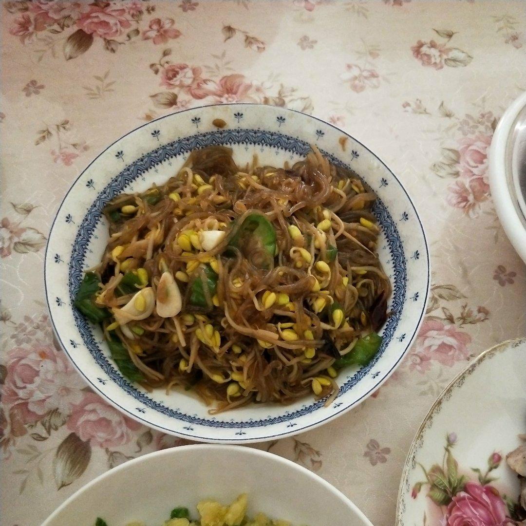 干煸豆芽粉丝