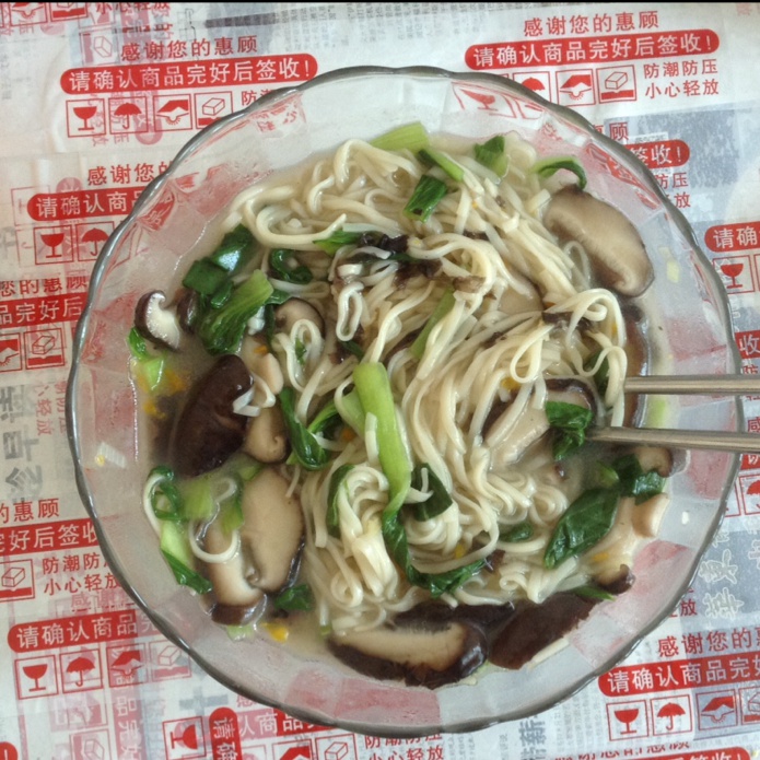 朴素的混汤面