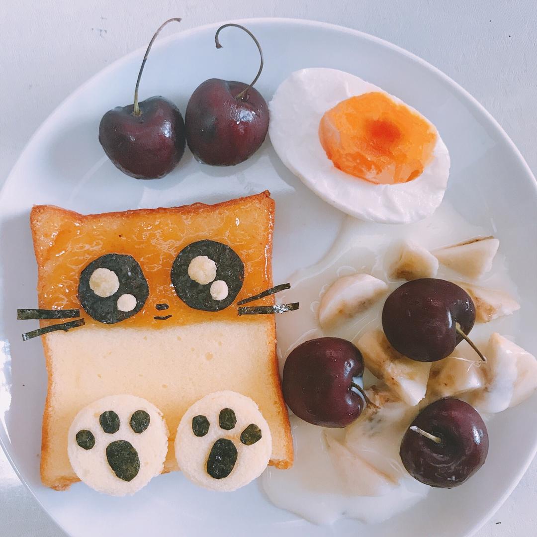 萌萌哒吐司创意