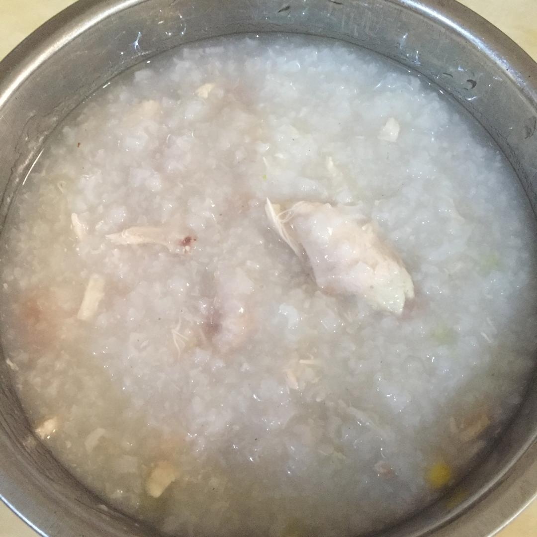 芙蓉鸡丝粥