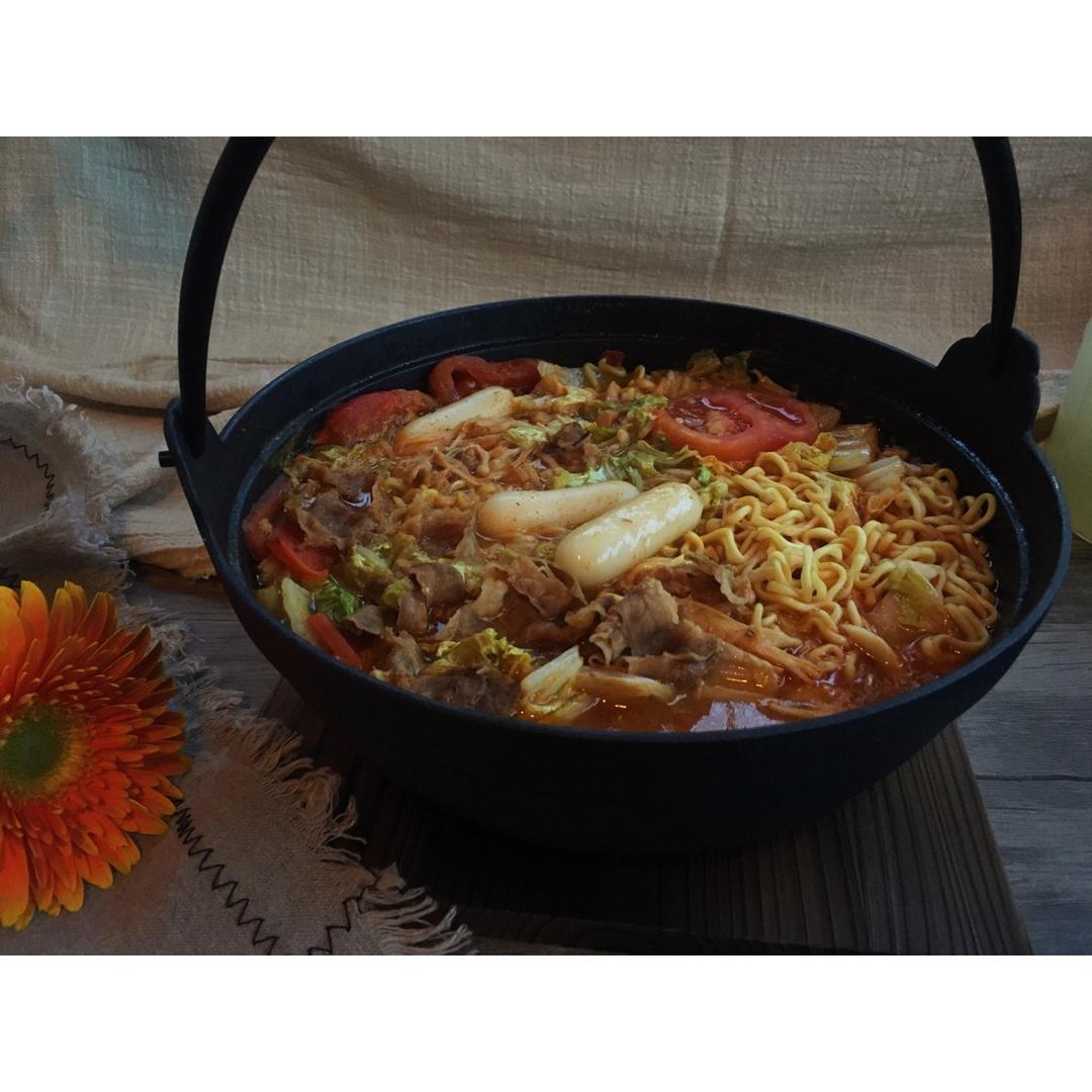 韩式芝士部队锅