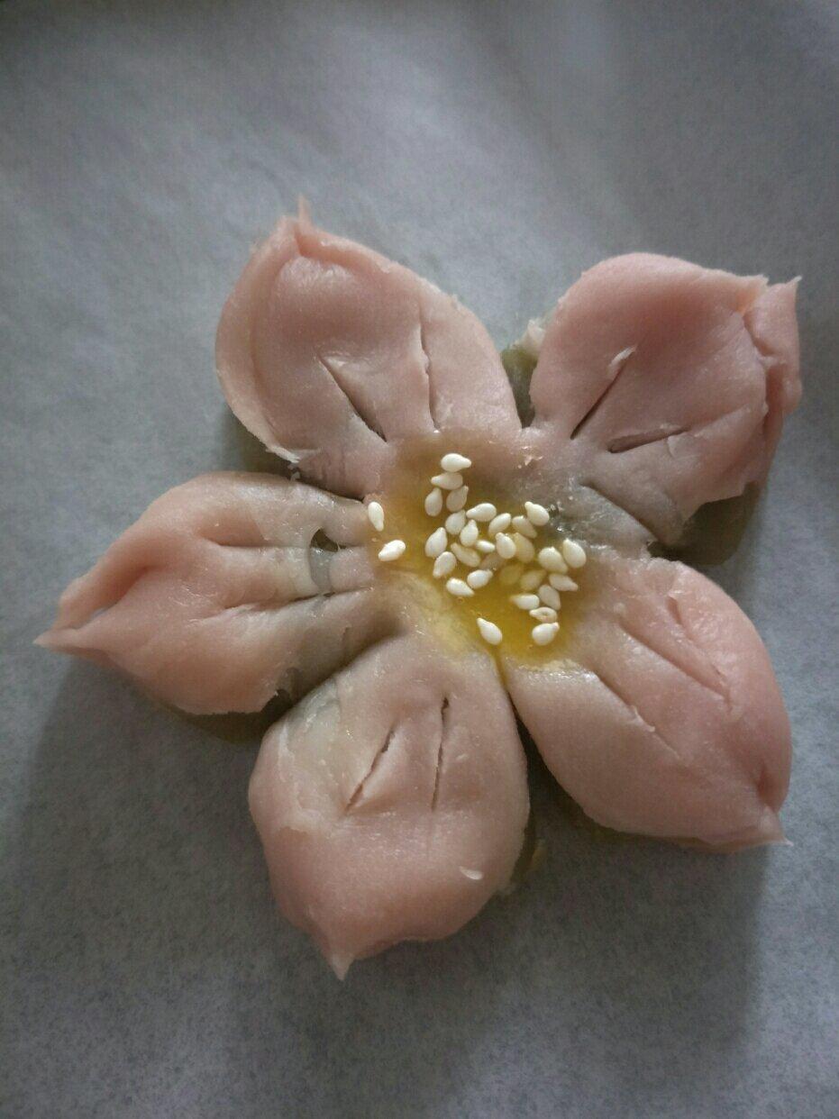 香芋梅花酥