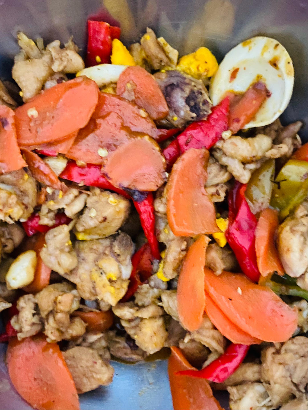 青椒炒鸡腿