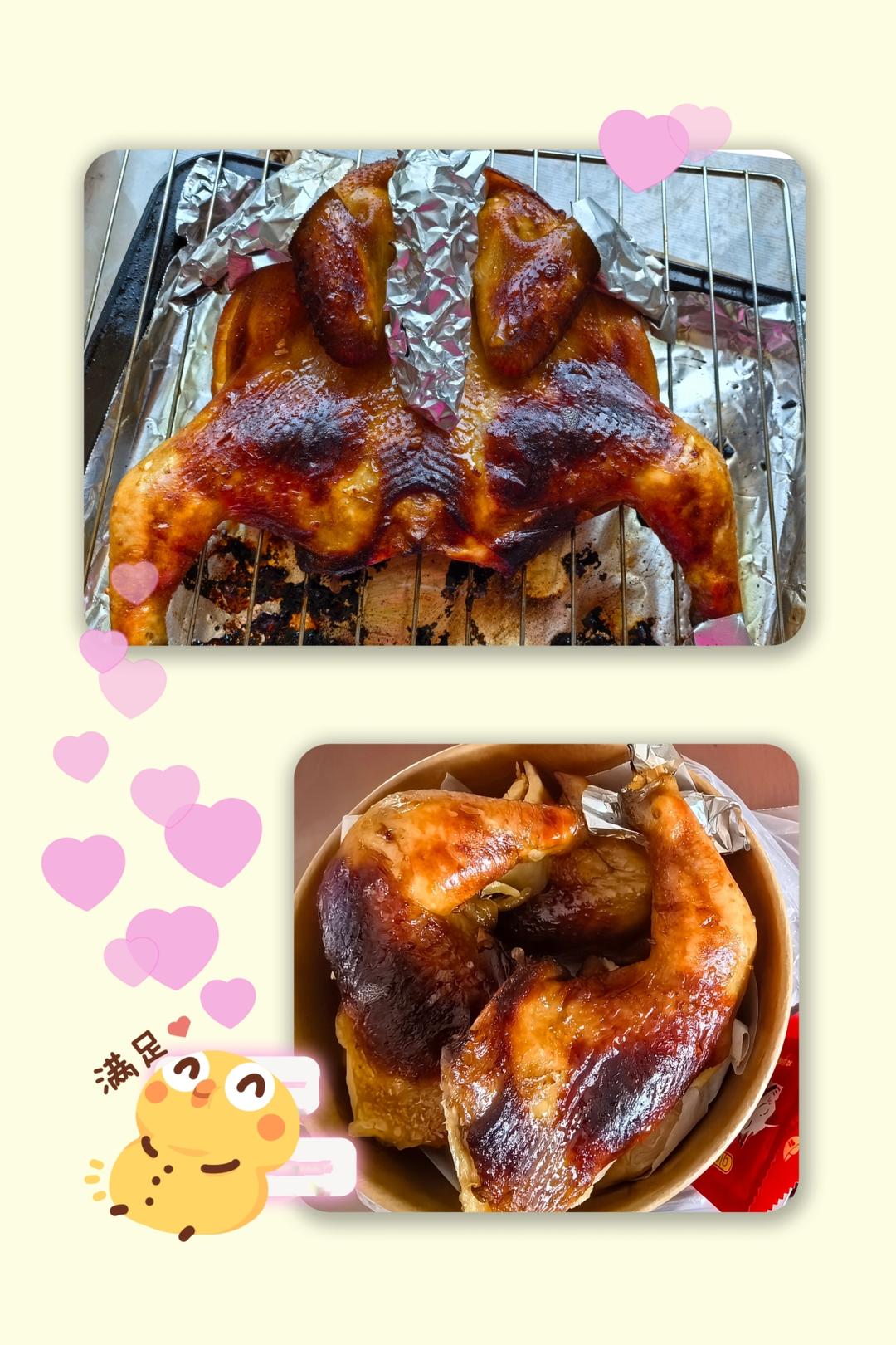 袋袋烤鸡--自制腌料+脆皮秘籍