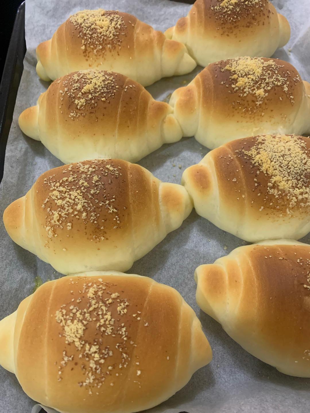 双重芝士盐面包｜咸香浓郁，可爱的早餐小餐包~