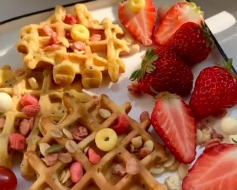 酸奶华夫饼的做法