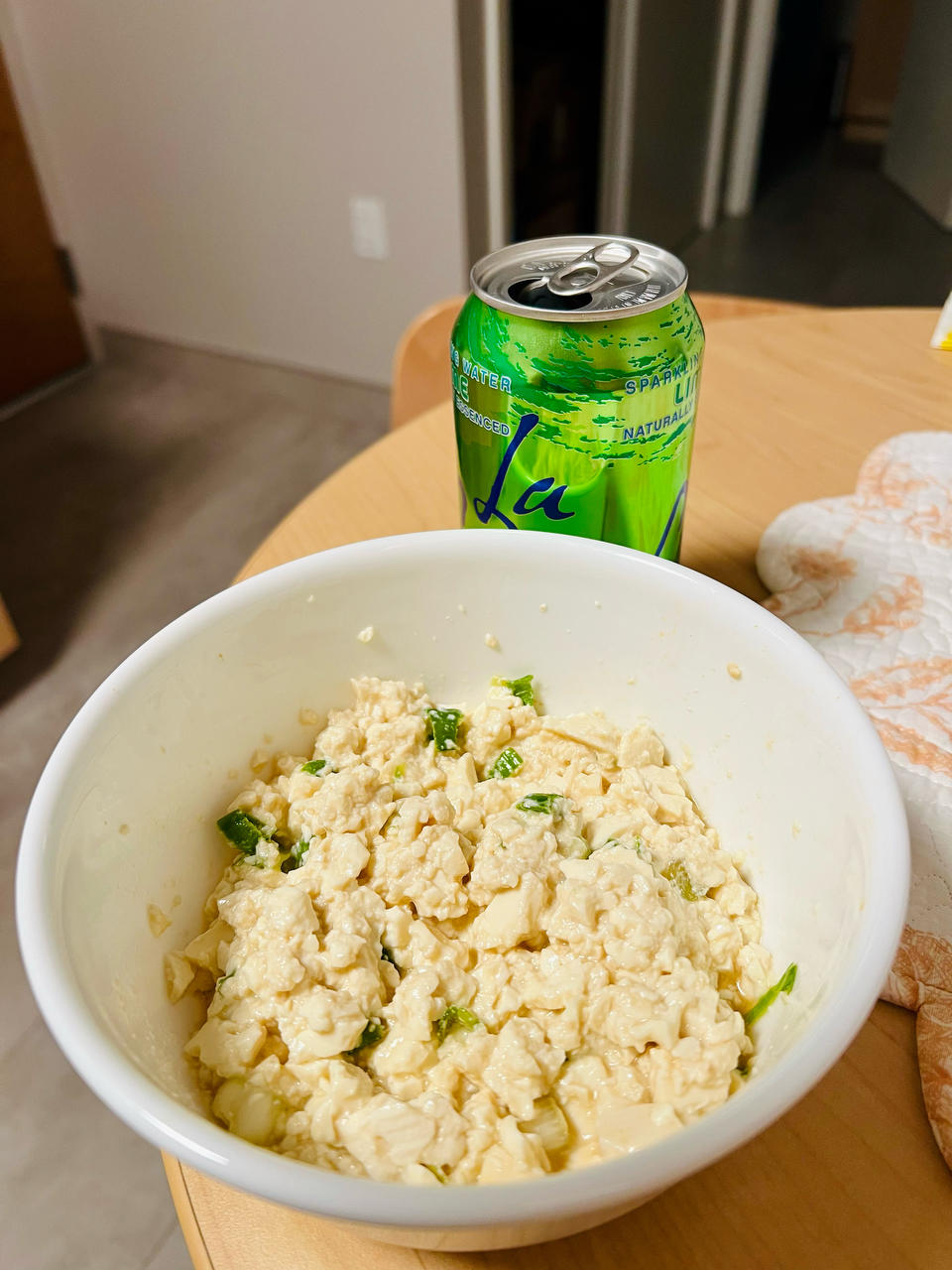 家庭版小葱拌豆腐😋