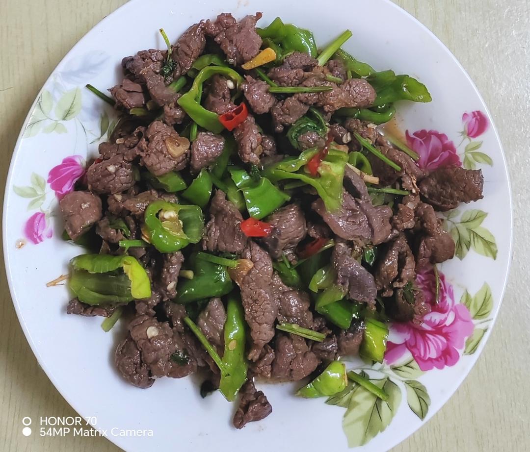 小炒梅花鹿肉（湘菜做法）