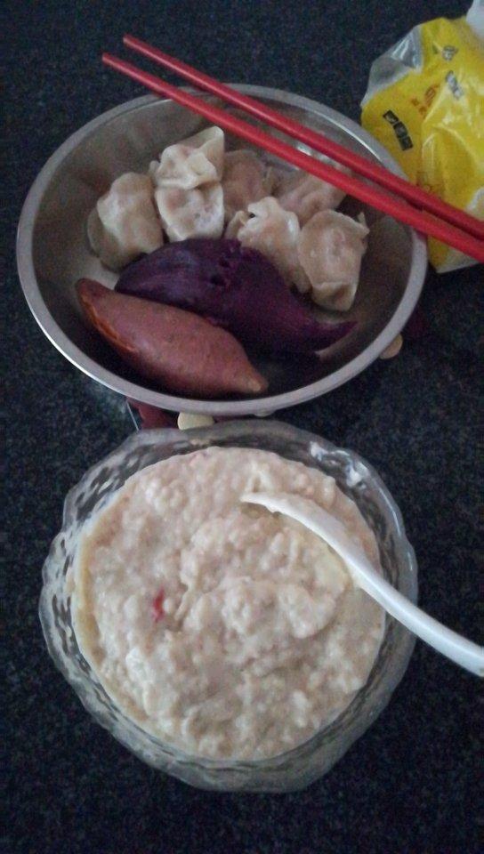 牛奶鸡蛋燕麦粥