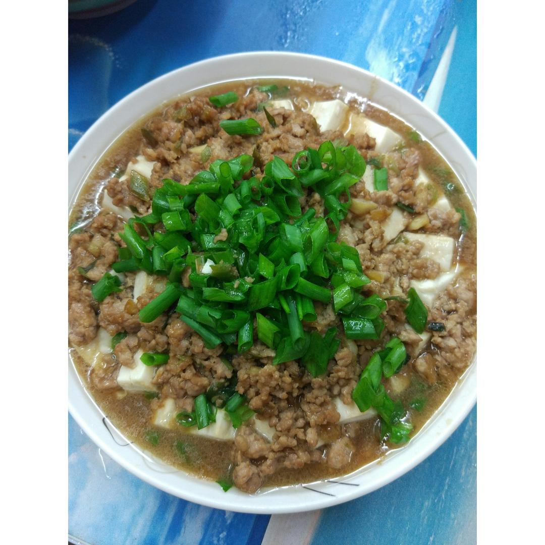 肉末蒸豆腐