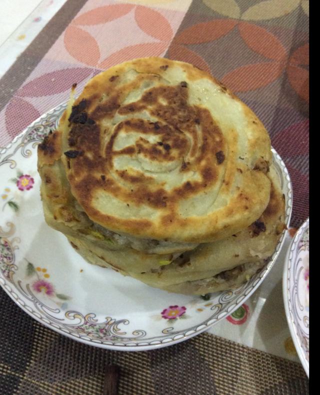 香酥牛肉饼