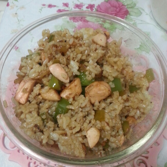 三文鱼炒饭