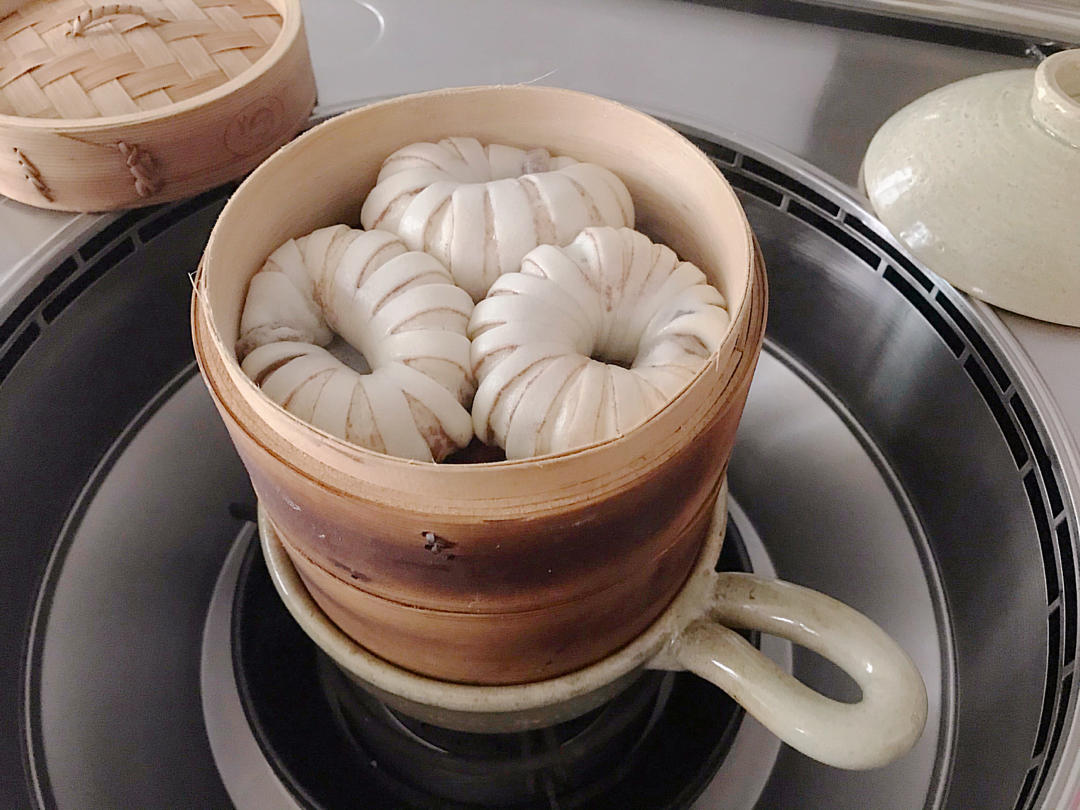 小灯笼豆沙卷 豆沙包 超治愈 一次醒发 附整形细节视频