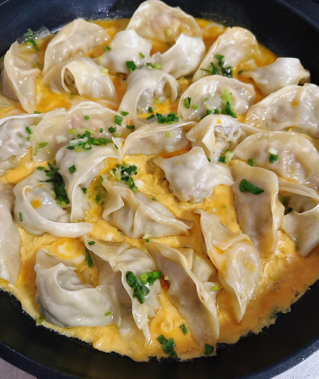 懒人快手抱蛋煎饺