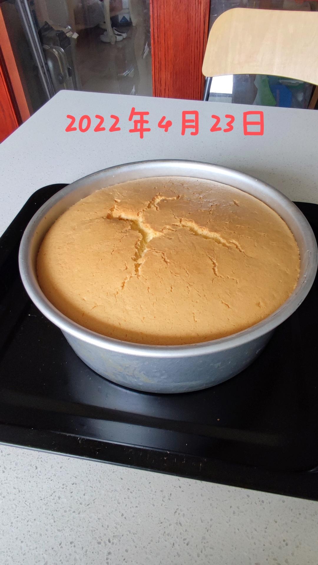 超柔软6寸戚风蛋糕(附8寸配方)零失败 超详细‼️含操作视频