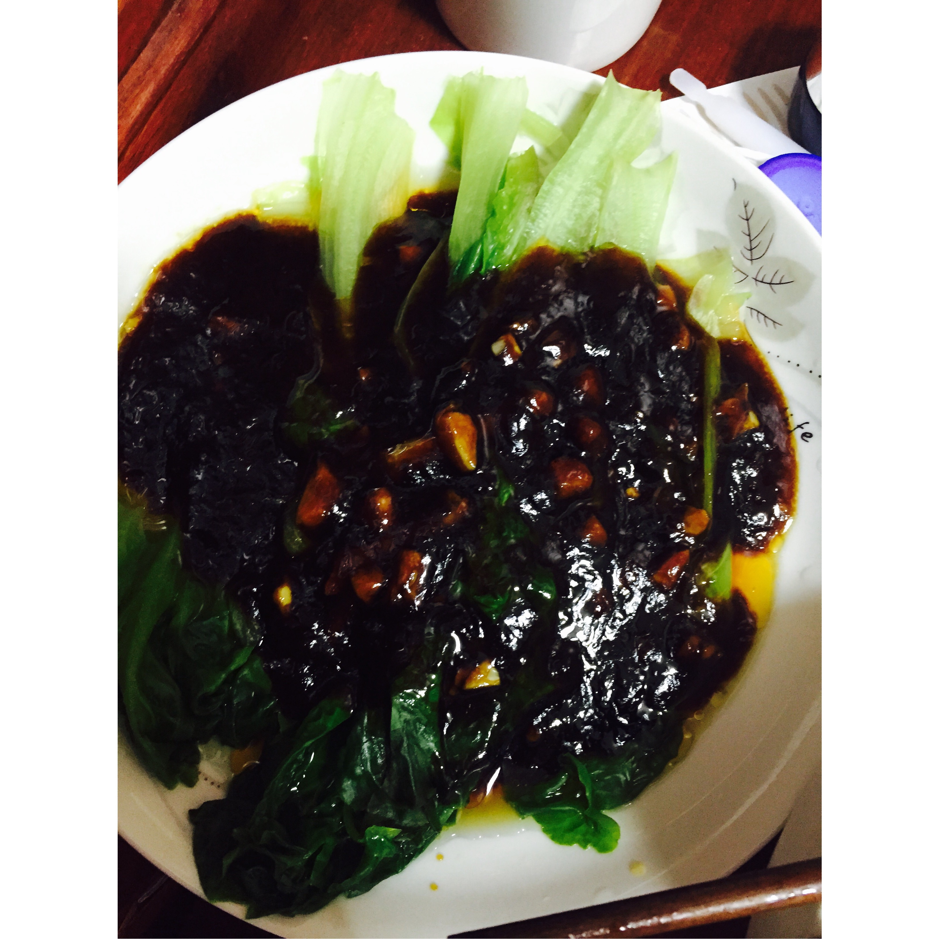 家常菜 蚝油生菜