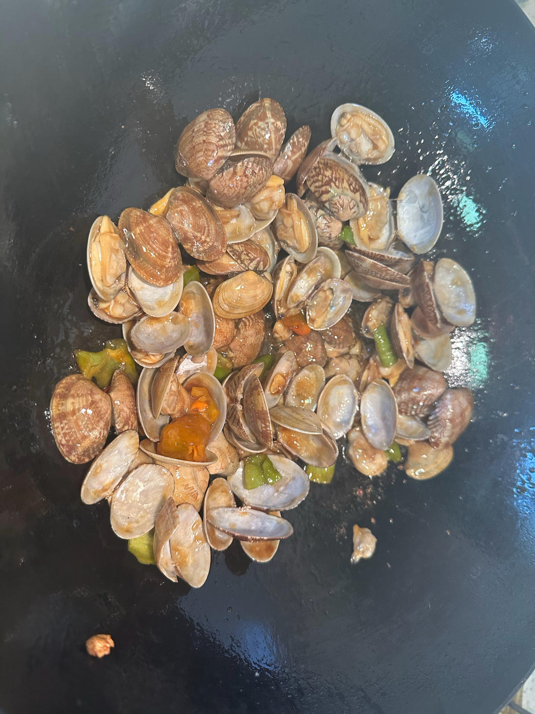 5分钟快手菜❗️秒杀路边摊爆炒花甲～好吃到爆