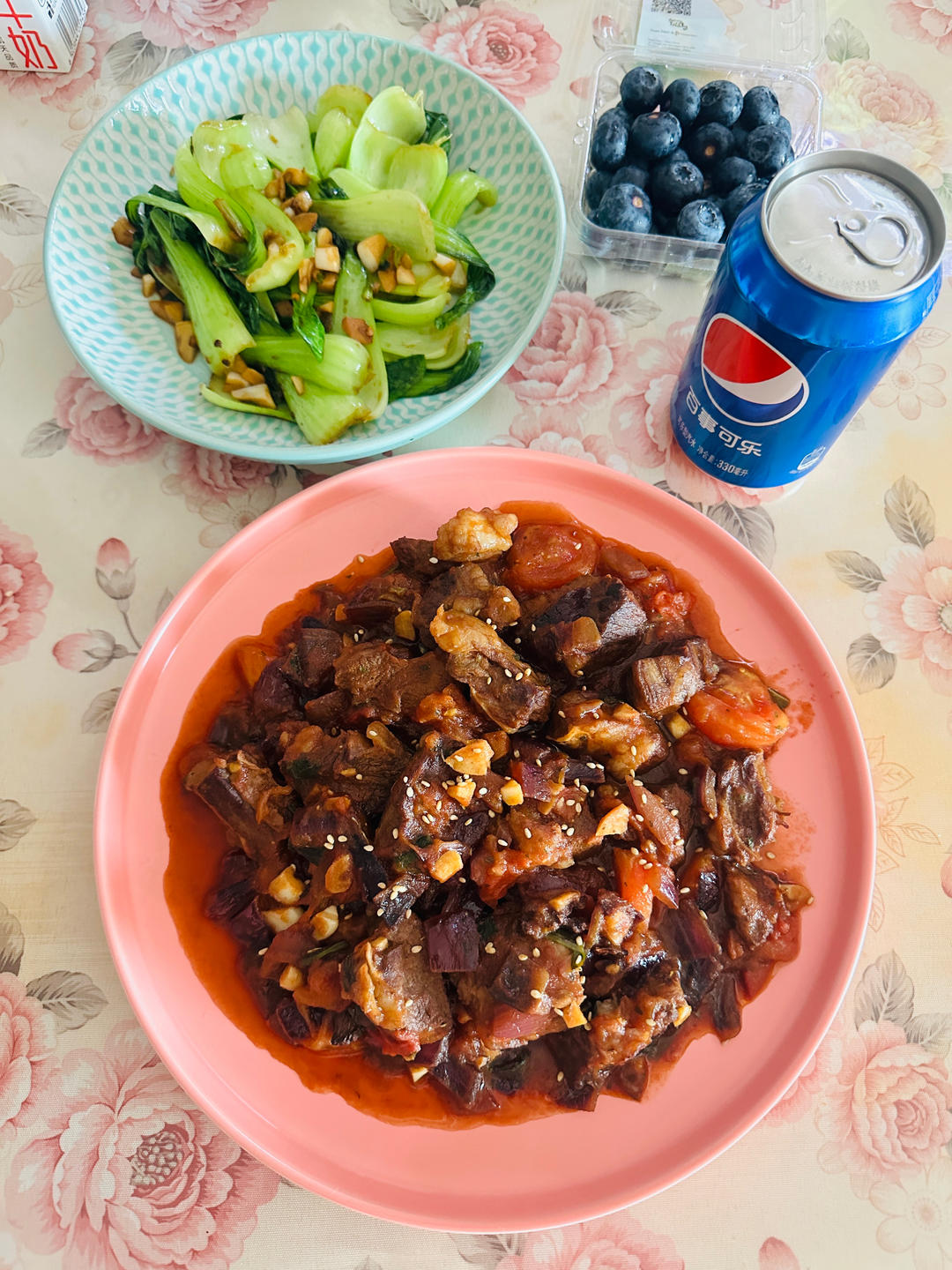 番茄炖牛腩