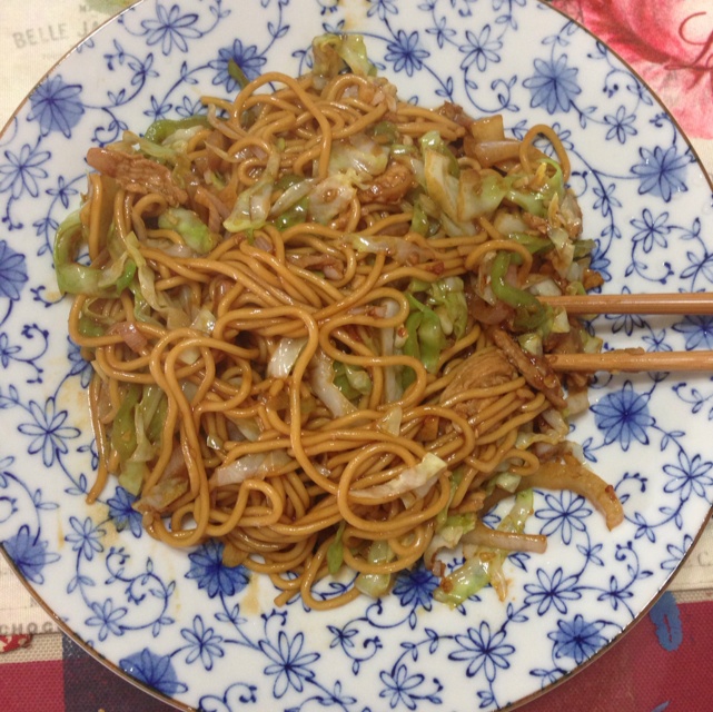 蔬菜炒面