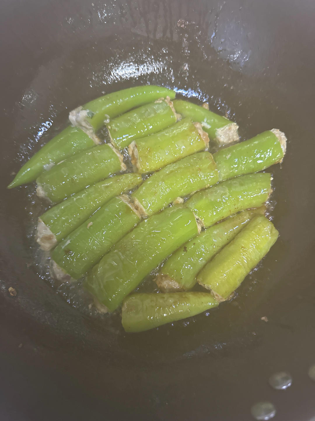 虎皮青椒酿肉