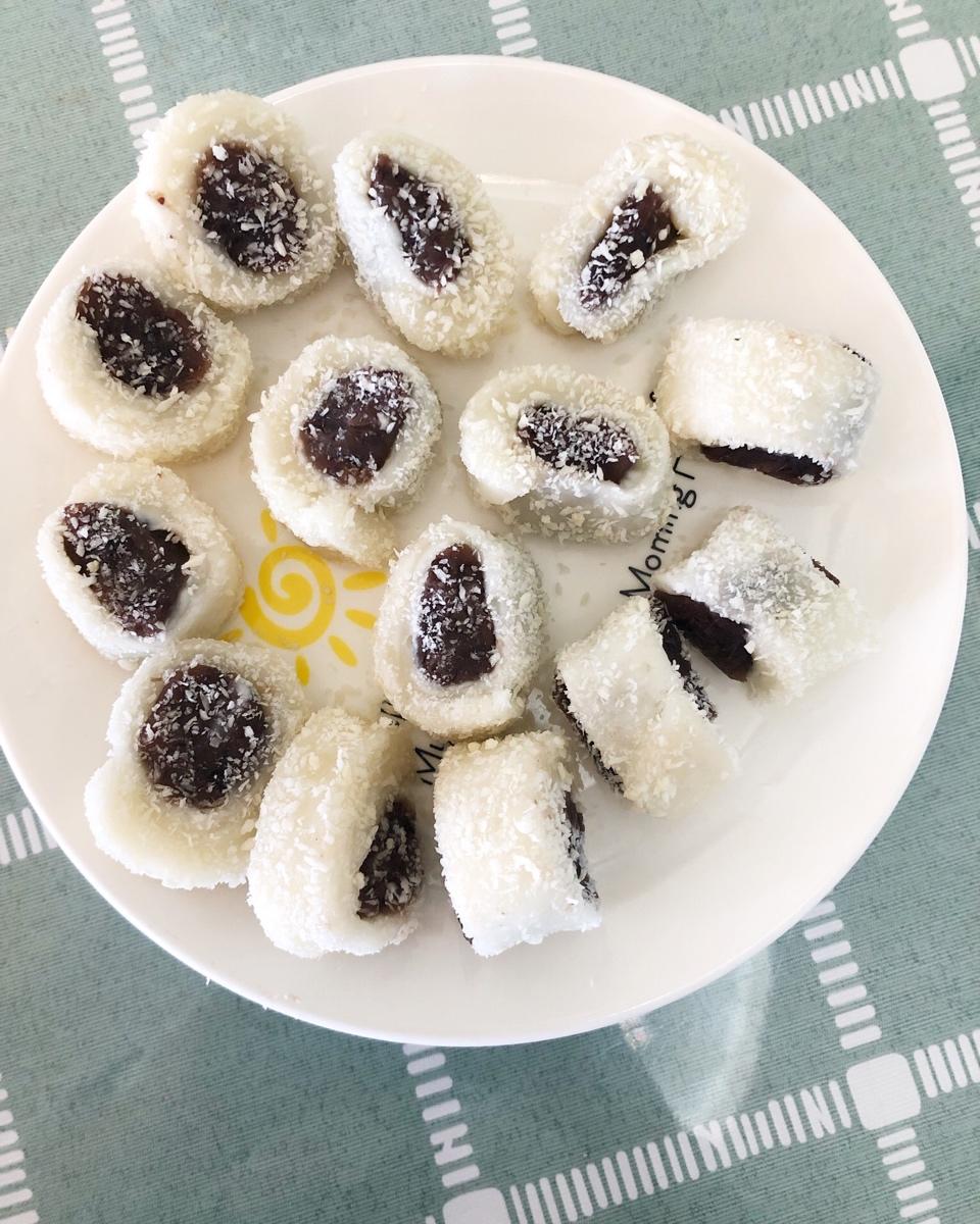 豆沙糯米卷
