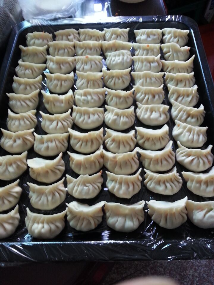 饺子的包法