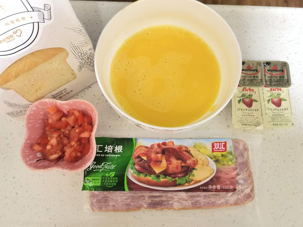 纯奶手撕吐司的做法 步骤1