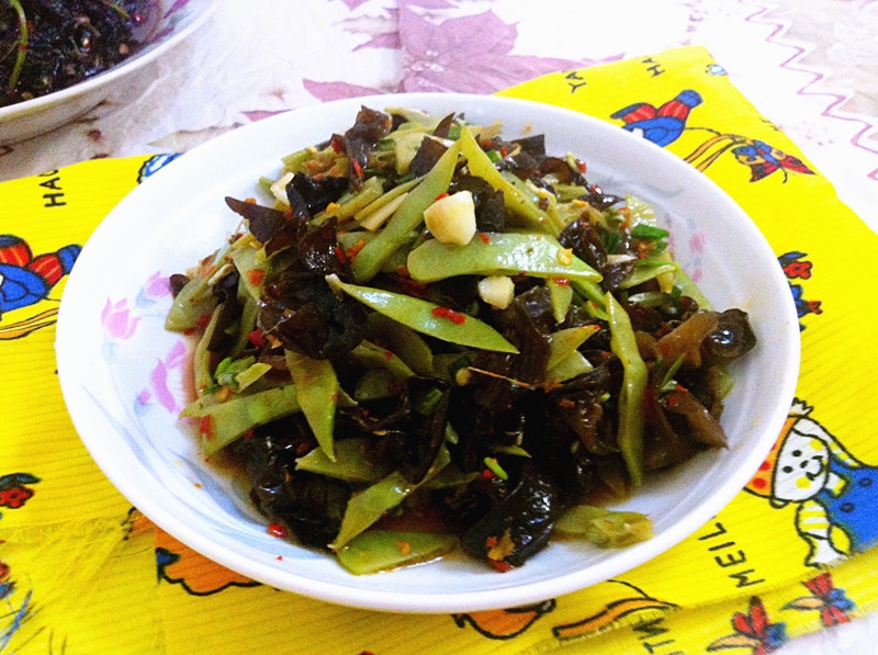 清炒扁豆丝